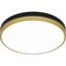 Quoizel Weldin Flush Mount Led Matte Black Gold WLN1615MBKG - alternate 3